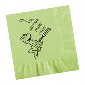 Toalla de papel de color 39x39cm (por mil)