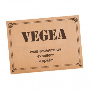 Mantel individual de papel kraft (mil)
