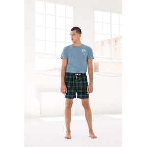 Pantalones cortos de tartán - skinni fit