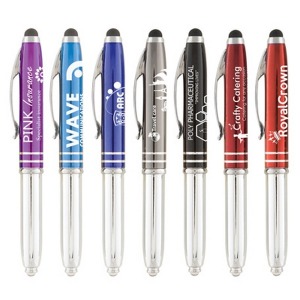 Stylo personalizable Brando Brillant Stylet Gravure Laser 360