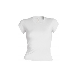 Camiseta de mujer de manga corta y cuello redondo Kariban