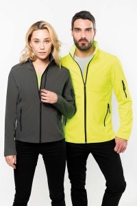 Chaqueta de 3 capas de softshell