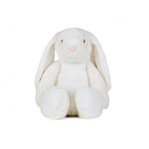 ZIPPIE BUNNY - Peluche de conejo con apertura de cremallera