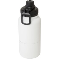 Botella deportiva Dupeca de 840 ml con aislamiento de acero inoxidable certificado RCS
