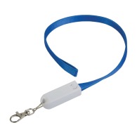 Lanière avec mousqueton avec fonction de câble personalizable de recharge avec prise Micro-USB/Lightning