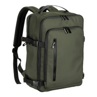 Mochila para portátil 15 en PU blando resistente al agua