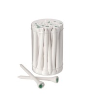 Tubo transparente con 20 tes de 70 mm