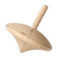 Trompo de madera clásico picture