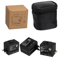 Adaptador de viaje engomado Adaptador de viaje engomado