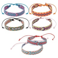 Pack de 6 pulseras brasileñas