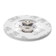 Dessous de verre de promoción autocollant LED blanc