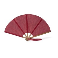 Éventail personalizable bambou