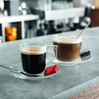 Taza de café de cristal 8cl picture