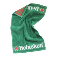 Toalla deportiva con logo tejido jacquard personalizado en Pantone 50x100 cm