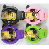 Antivol de cadre 470 deluxe mix 50% noir