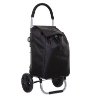 chariot 2roues alu noir, noir