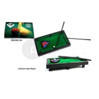 Mini billard floqué 21x12cm