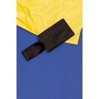 Etiqueta de equipaje de cuero