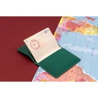 Estuche para pasaporte / Estuche para tarjeta de circulación de lona Yourcenar