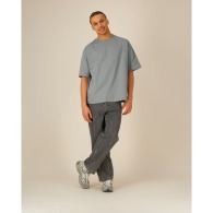 Asher - Camiseta unisex gruesa corte Boxy