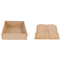 Caja de almacenamiento de madera Caja de almacenamiento de madera