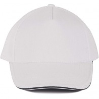Gorra con sándwich de contraste - 5 paneles k-up picture