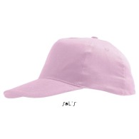 Gorra infantil de 5 paneles en algodón medio Gorra infantil de 5 paneles en algodón medio