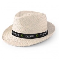 Sombrero de paja de palma picture