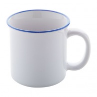 Taza antigua de cuatro colores picture