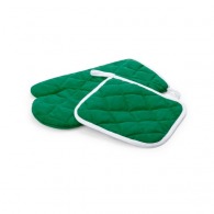 Juego de guantes de cocina y pañuelos de algodón picture