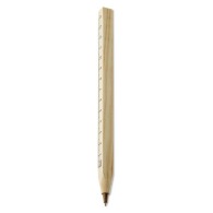 Pluma de madera con regla picture