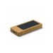 Powerbank bambou solaire 8 000mAh, Batterie, powerbank ou chargeur solaire publicidad