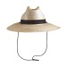 Chapeau paille blanche, chapeau de paille publicidad