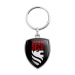 Llavero de zamac en forma de escudo - P.U.H.T neutral regalo de empresa