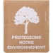 Cendrier de poche en papier, cendrier de poche écologique publicidad