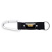 Porte-clés mousqueton carabiner rukc13 - PUHT logo doming, mousqueton publicidad