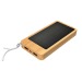Batterie externe solaire 10 000mAh, objet solaire publicidad