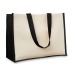 Miniatura del producto Bolsa de compras de yute y lona 3