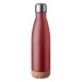 Bouteille double paroi 500ml avec base en liège, bouteille isotherme  publicidad