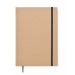MUSA Cuaderno de páginas recicladas A5, gadget ecológico reciclado o biodegradable publicidad