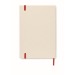 MITO NOTE - Cuaderno A5 de cartón reciclado, Cuaderno de tapa dura publicidad