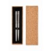 Stylos en acier inox recyclé, gadget écologique recyclé ou bio publicidad