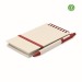 MITO SET - Cuaderno de cartón de leche reciclado, cuaderno de espiral publicidad