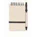 MITO SET - Cuaderno de cartón de leche reciclado, cuaderno de espiral publicidad