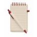 MITO SET - Cuaderno de cartón de leche reciclado, cuaderno de espiral publicidad