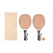 Set beach tennis en bois de ros regalo de empresa