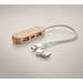 Hub USB 3 ports câble 2 en 1, Hub publicidad