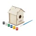 Kit de caja nido, casa y pajarera publicidad