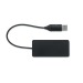 Concentrador USB de 3 puertos con cable de 20 cm, Hub publicidad