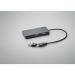 Concentrador USB de 3 puertos con cable de 20 cm, Hub publicidad